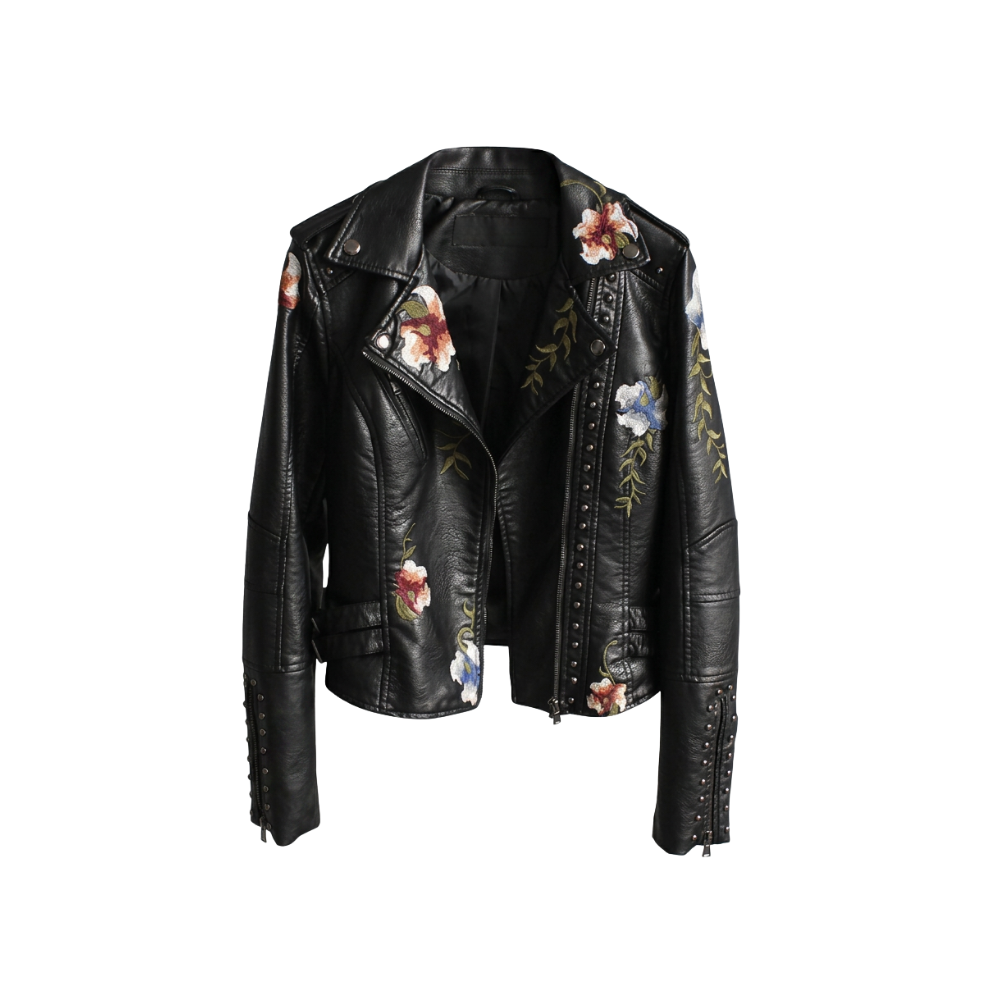 The Fiora Leather Jacket