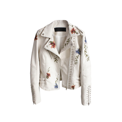 The Fiora Leather Jacket