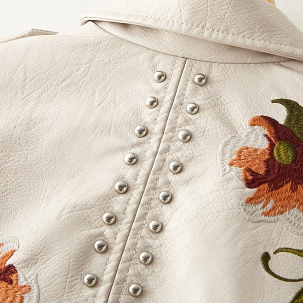 The Fiora Leather Jacket