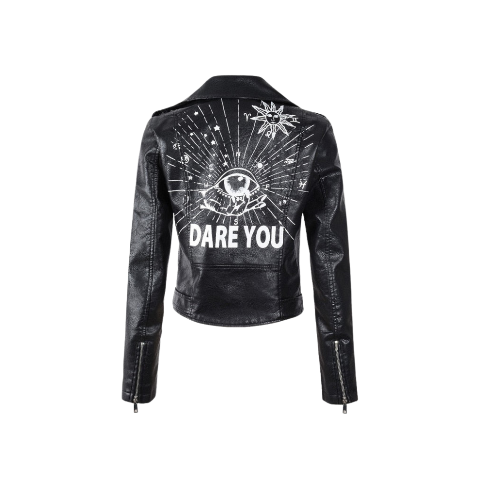 The Rovina Leather Jacket